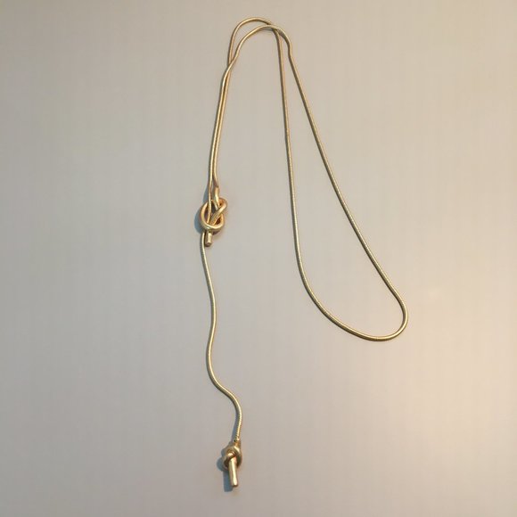 Madewell Jewelry - Madewell Gold Knotshine Necklace
